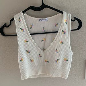 Zara Crop Top - XS - Like New